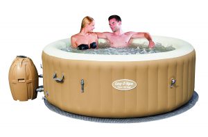 SaluSpa Palm Springs AirJet Inflatable 6-Person Hot Tub 