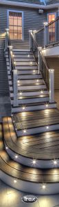 deck and stair lighting: outdoor patio lighting ideas