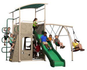 high weight capacity swing set