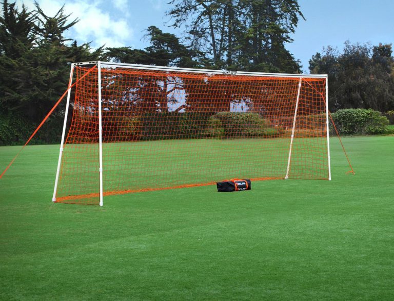 GOLME PRO Training Soccer Goal Full Size Ultra Portable Soccer Net Best Backyard Gear