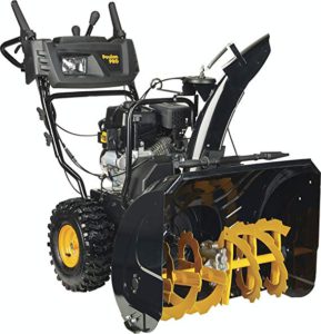 Best Snow Blowers For Gravel Driveways: Poulan PRO PR300 - 30-Inch 254cc Two Stage Electric Start with Power Steering Snowthrower - 961920071