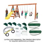 Best Small Swing Sets: Pioneer Swing Set Kit by Swing-N-Slide