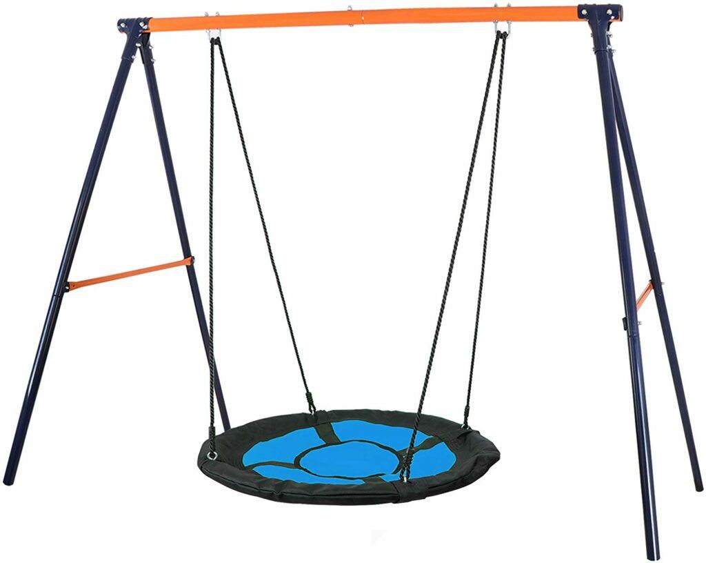 saucer metal swing set Best Backyard Gear