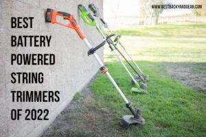 best battery powered string trimmers 2022 title image
