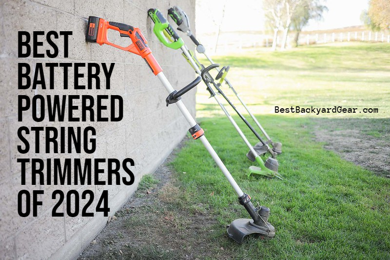 best battery powered string trimmers 2024