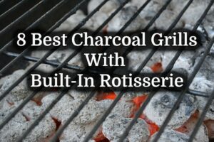 best charcoal grills with built in rotisserie