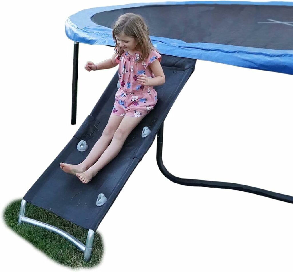 trampoline slide