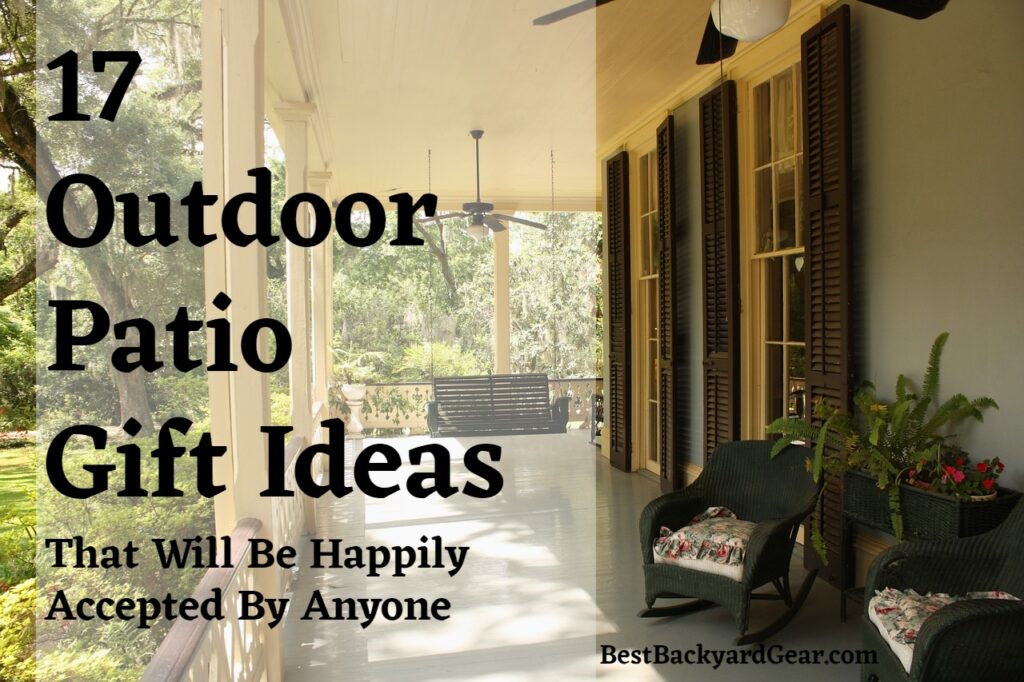 Outdoor Patio Gift Ideas