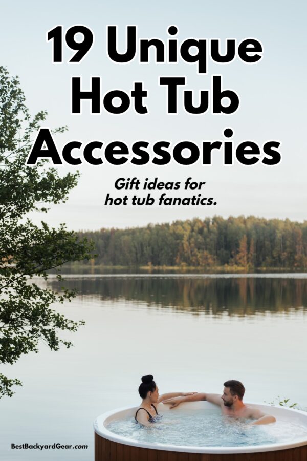 title image: Unique hot tub accessories: gifts for hot tub lovers