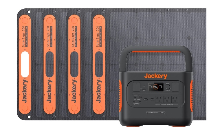 jackery 1000 pro with (4) 200W solarsaga panels