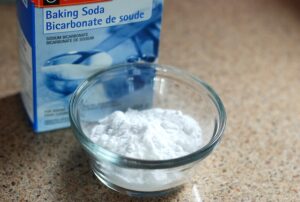 baking soda paste won't work to remove trampoline stains