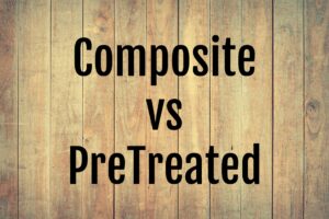 getting dog pee stains out of composite vs pretreated wood