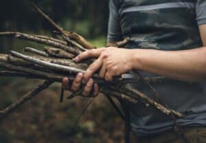 twigs as kindling: what is good kindling